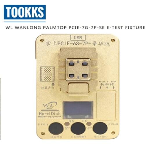 WL PCIE NAND Programmer PCIE Hard Disk Test Repair instrument IC Chip Programmer For iPhone 6S 6SP 7 7P iPad Pro
