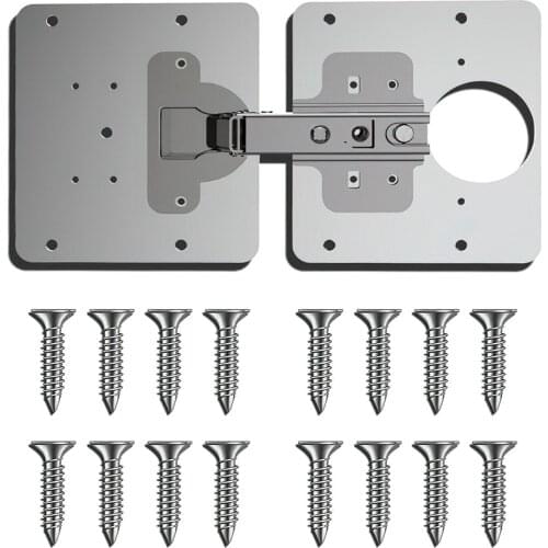 Hinge Repair Plate for Cabinet Furniture Drawer Window Stainless Steel Plate Repair Accessory Фурнитура Для Мебели Петли