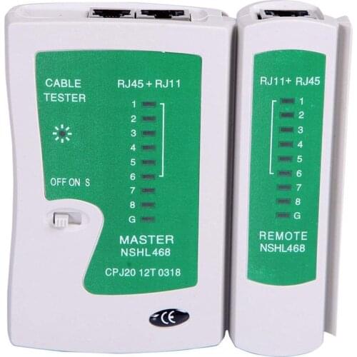RJ45 RJ11 RJ12 Network Cable Tester Cat5 Cat6 UTP LAN Cable Tester Networking Wire Telephone Line Detector Tracker Tool