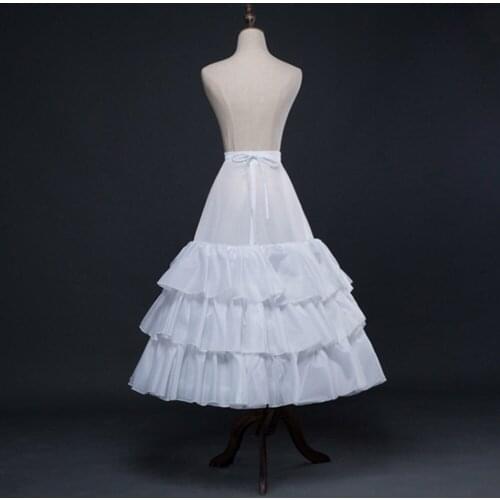Lolita Three Hoops Tulle Petticoat For Wedding Dress Elegant Wedding