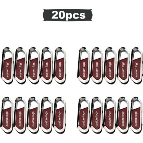 20pcs/lot Usb Flash Drive 64gb 32gb Pendrive USB 2.0 4GB 8GB 16GB Pen Drive 4GB U-disk Pendrive Personalizado Flash Drive