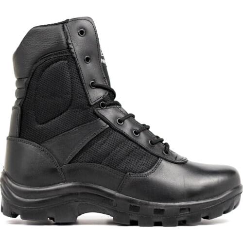 Pabucchi Combat Genuine Leather Black Tactıcal Performance Outdoor Military & Police Boots