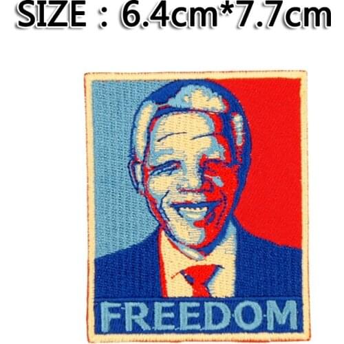 12pcs/Lot Freedom Gamer Street fashion style patches for clothing embroidered patch for backpacks for jeans