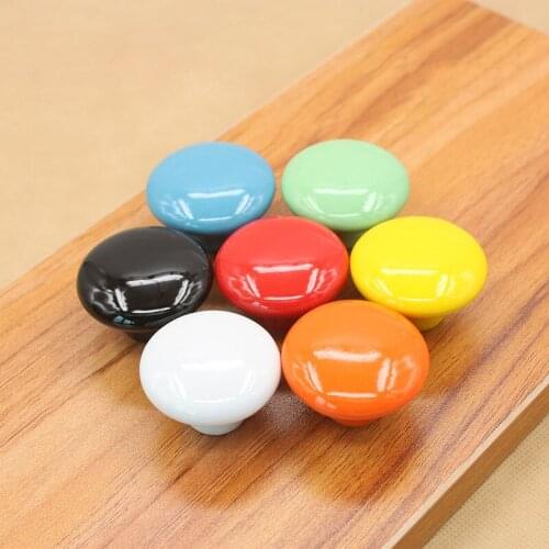 2pcs/Lot European Style Lovely Cute Rural Ceramic Drawer Cabinet Cupboard Door Knob Furniture Handle