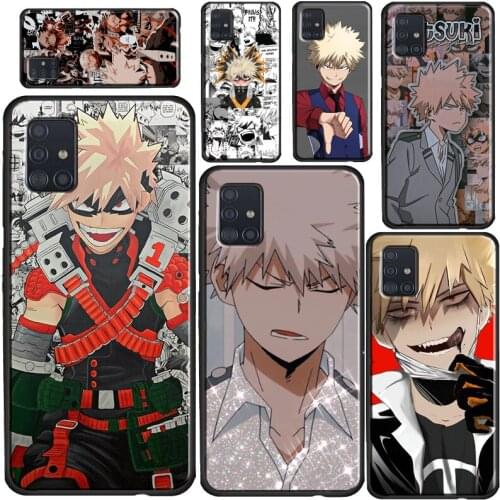Katsuki Bakugou Case For Samsung A32 A52 A72 A12 A42 A21S A20e A02 S A10 A20 A40 A50 A70 A11 A31 A51 A71
