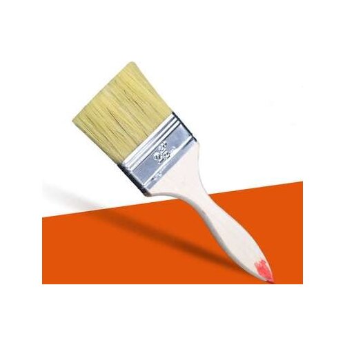 Paint brush Paint brush hair brush soft fur cleaning brown hair brush barbecue waterproof household cleaning bristle