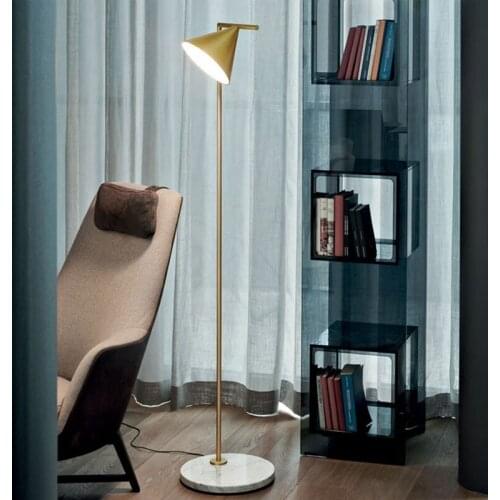 Italian design floor lamp net red study Nordic bedroom living room warm star with vertical lamp