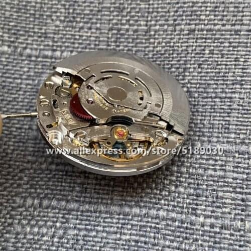 New！China Clone RLX 3130 Movement Automatic Mechanical Movement Men Watch Movement Blue balance No date