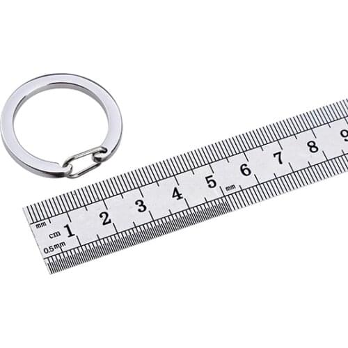 New creative quick-hanging 304 stainless steel key ring keychain accessories