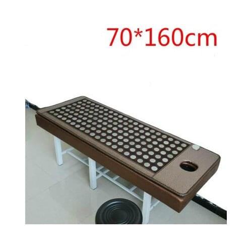 New electric heating mattress germanium stone ms tomalin hairdressing medical stone is a stone needle warm mattress 70 * 160 cm