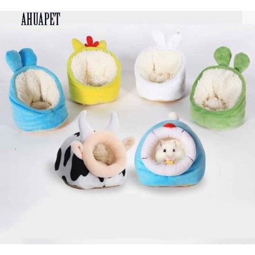 Plush Soft Szynszyla House For Rats Cama Hamster Speelgoed Cochon D’inde Accesoires Cage Cochon D Inde Mini Mice Pet Products
