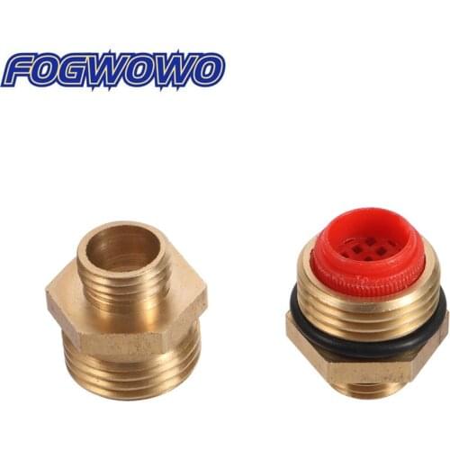 1/2" to 1/4" Male Thread Brass Sprayer Connector Garden Water irrigation system External Thread Coupling Adapter With Filter1 Pc