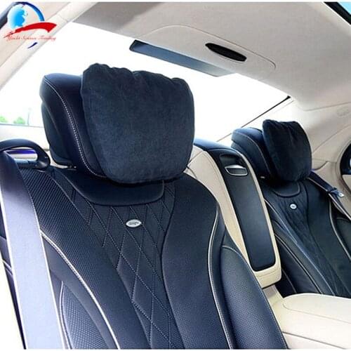 Universal Use ultra soft car headrest neck cushion pillow for Benz VW Ford Kia Chevrolet Hyundai Toyota Buick