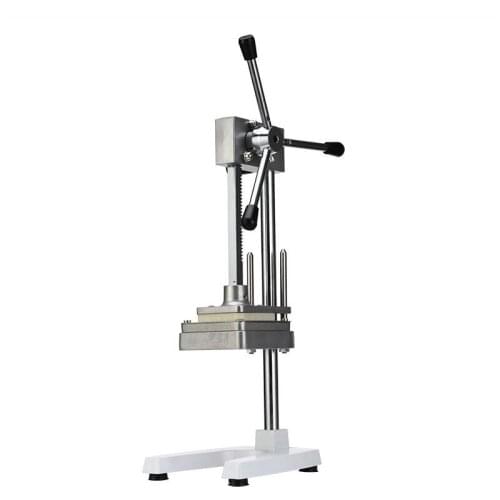 Vertical manual potato cutting machine, commercial Household potato, radish, cucumber, onion cutting machine, 7,10, 14mm blade