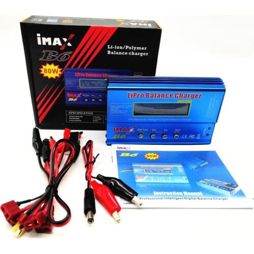 Battery Lipro Balance Charger iMAX B6 charger Lipro Digital Balance Charger 12v 6A Power Adapter Charging Cables