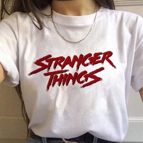 Stranger things t shirt Women Upside Down Eleven Tshirt Male Graphic T-shirt Top Tee Shirts funny clothing Harajuku Streetwear