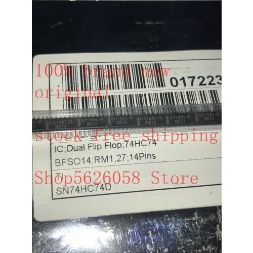 SN74HC74D SOP14 100% new original 10PCS-500PCS/LOT STOCK