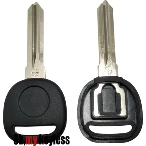 20pcs/lot Car key case for chevrolet transponder chip key shell for gmc transponder replacement key fob case