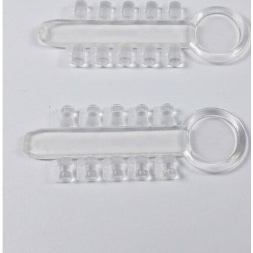 200Sticks Dental Orthodontic Rotation Wedges Rubber Elastics Clear For Brackets 1Pack/20sticks