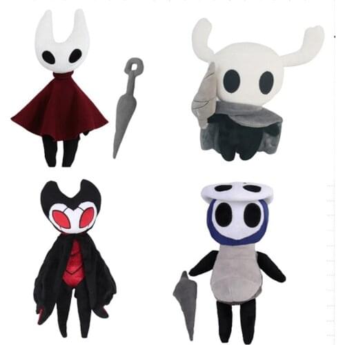 30CM Hollow Knight Grimm Quirrel Figure Ghost Soft Doll Toy Cute Animal Cartoon Doll Kids Birthday Gifts Plush Kawaii