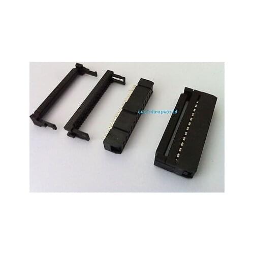 50pcs IDC FC-14 Connector 14 PIN Female Header 2.54 mm 2x7 Pins Connector