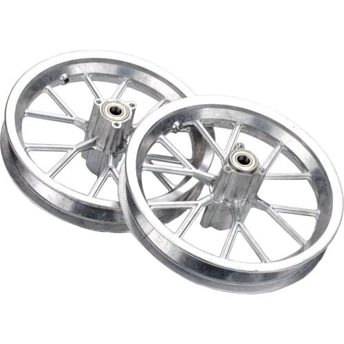 Mini motorcycle accessories 12 1/2X2.75 aluminum alloy front and rear wheels 49CC small Lia Apollo rims