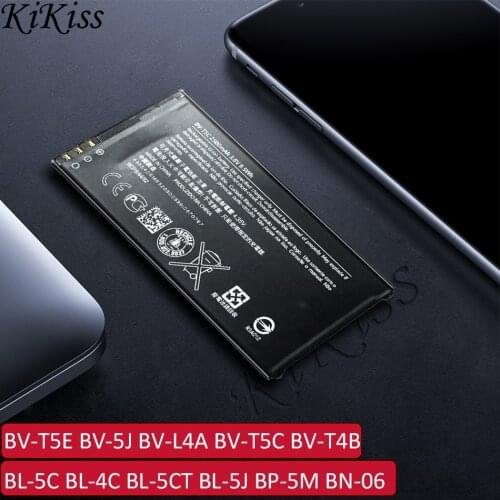 Battery BV T5E/5J/L4A/T5C/T4B BN-06 BL-5C BL-4C BL-5CT BL-5J BP-5M For Microsoft Nokia Lumai 2255 2270 1325 C5-02 640 X9 5610XM