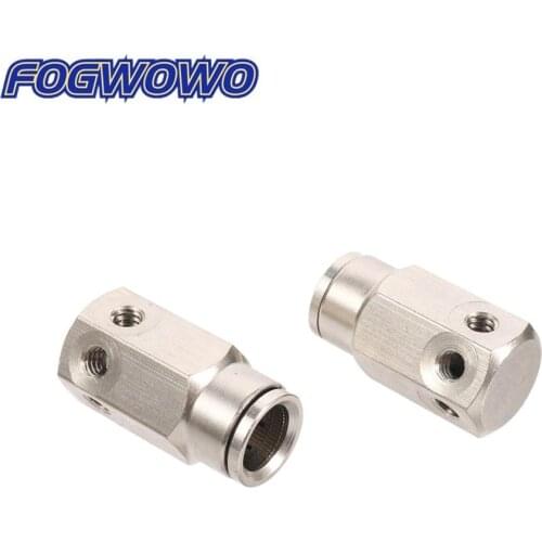 3/8" High Pressure Push-in Quick Connector 9.52mm Pipe Quick Access Couplings Garden Water Connector 3/16" Thread Nozzles Seat