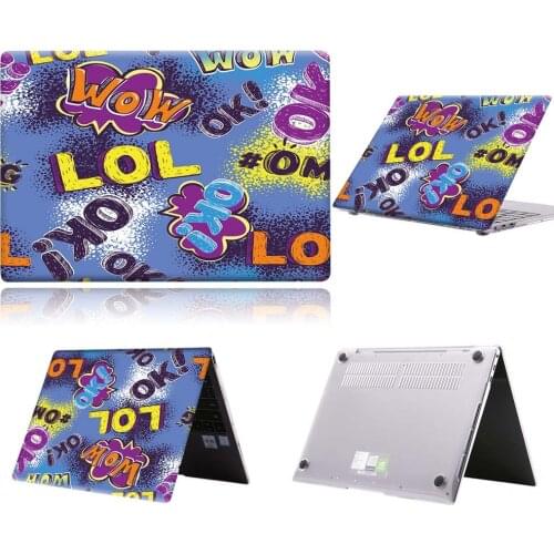 Art Laptop Case For Huawei MateBook 13/13 AMD Ryzen/14/D14/D 15/X 2020/X Pro/Pro 16.1/Honor MagicBook 14/15 PC Hard Shell Cover