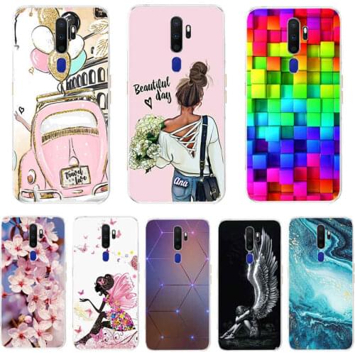 Cases For Oppo A9 A5 2020 back Case Soft TPU Phone Shell For OPPOA9 OPPOA5 A 9 Coque a5 Cover Silicon Protective Funda 6.5"inch