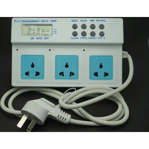 Digital Timer, 7Days 240V 2200W Max for Homebrew / Wine Making / Cook Making