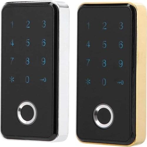 Smart Keyless Biometric Fingerprint Digital Password Electronic Lock For Cabinet File Locker Cabinet/Door/Wardrobe/Drawer Locker