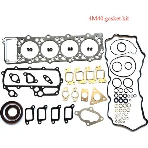 4M40 4M40T 4M40-T Overhaul Full Engine Rebuild Gasket Set For Mitsubishi PAJERO/Canter 35/Montero/Shogun 2835cc 2.8D/TD