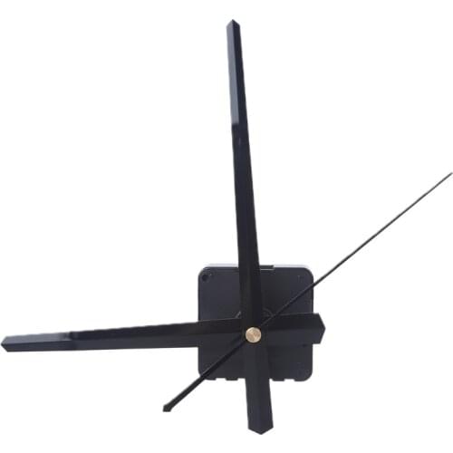 DIY Quartz Wall Clock Movement Mechanism with Hands Long Shaft Silent Kit Battery Operated Repair Parts