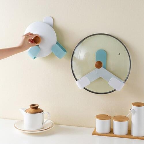 Wall Hook Multifunction Rotating Hook High-Strength Nail-Free Glue Strong for Bag Pot Cover Roll Paper Holder