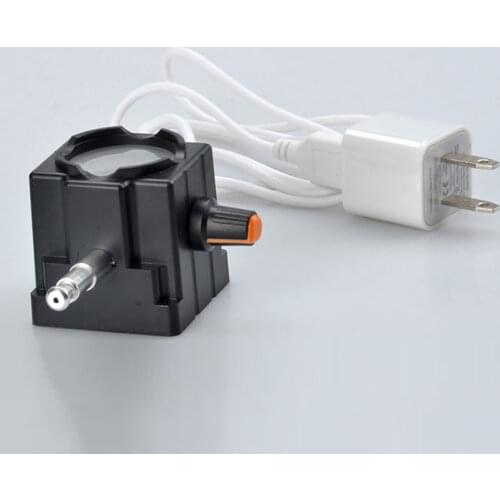 Optical Rechargeable Monocular LED Electric Light Source HIgh Brightness Microscope Bottom Illuminators Mini USB Interface