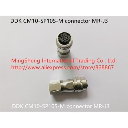 Original new 100% DDK CM10-SP10S-M connector MR-J3 encoder