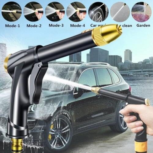 Portable High-pressure Water Gun For Cleaning Car Wash Machine Garden Watering Hose Nozzle Sprinkler Foam Water Gun dropshipping