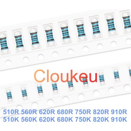 Precision Resistance CSR 0204 1206 0207 1% 510R 560R 620R 680R 750R 820R 910R 510K 560K 620K 680K 750K 820K 910K