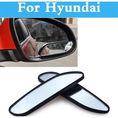 Rectangle HD Car Blind Spot Reversing Rear View Auxiliary For Hyundai Solaris Sonata Tucson Santa Fe Terracan Tiburon