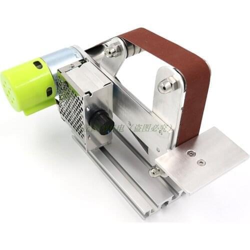 DIY micro sand belt machine / small sharpening blade 895 type mini polishing and polishing household sanding machine