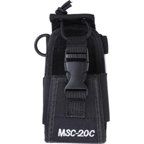 MSC-20C Walkie talkie Bag Holster Nylon Carry Case For BaoFeng UV-5R UV-6R BF-888S UV-82 Portable Radio