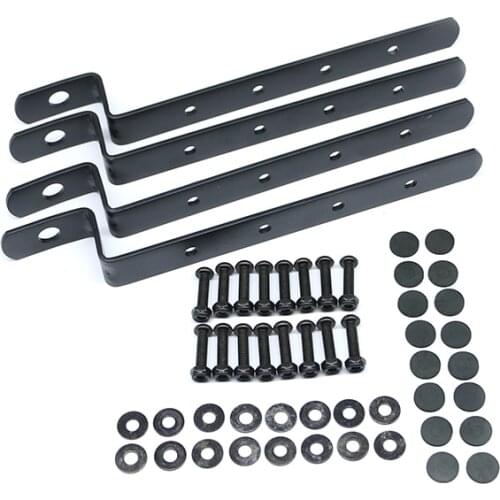 Motorcycle Universal Saddle Bag Support Bars Mount Bracket For Honda Kawasaki Suzuki Yamaha Cafe Racer Old School Bobber