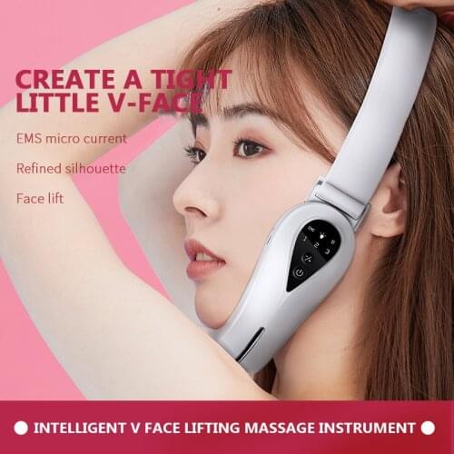 V-Face Lifting Instrument Masseter Face-Lifting Double Chin Removal Tool Microcurrent Multi-function Home Use Beauty Devices NEW