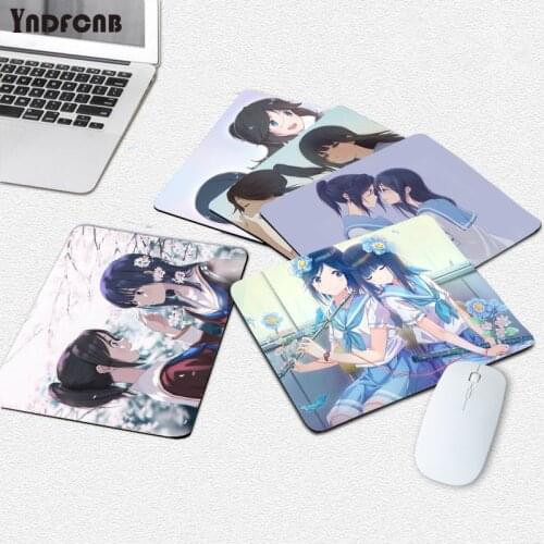 YNDFCNB Anime Liz and the Blue Bird MousePads Computer Laptop Anime Mouse Mat Smooth Writing Pad Desktops Mate gaming mouse pad