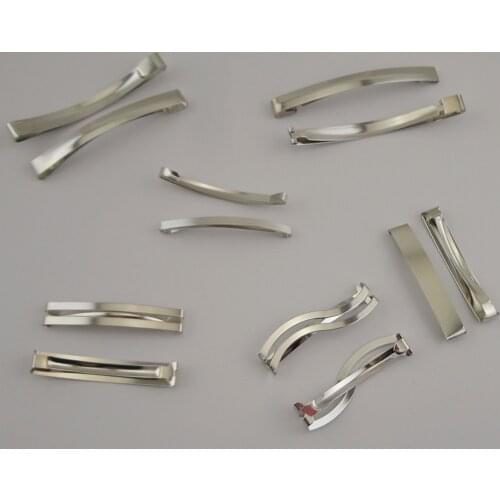 5PCS Metal Snap hair slides barrettes hairpiece clips for bows women findings at lead free,nickle free DIY hairpins bobby pin