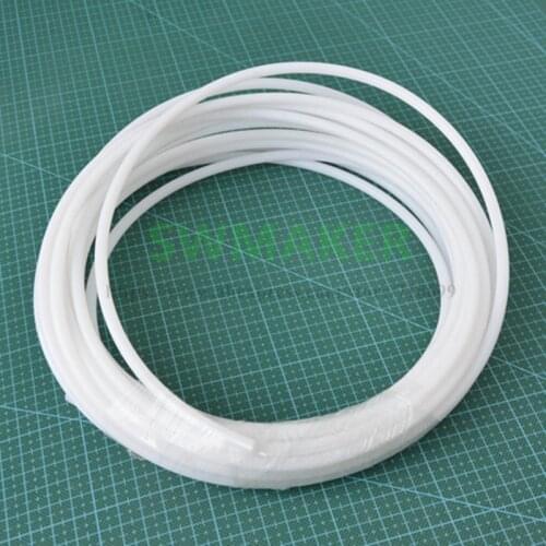 PTFE tube PTFE White high temperature resistant 4*6mm / 2*3mm / 2*4mm meters 3D printers parts