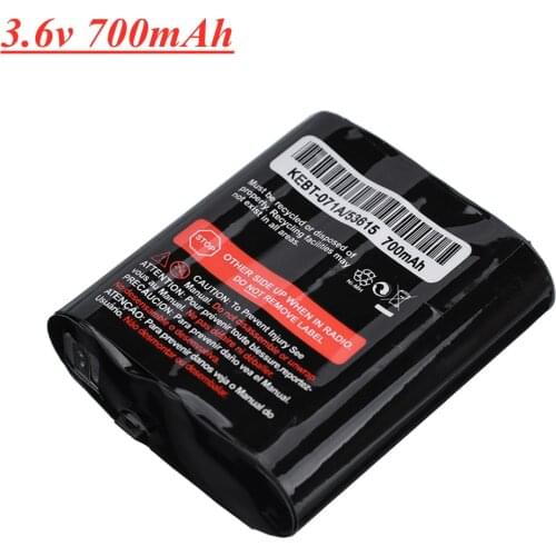 3.6V 700mAh Battery For MOTOROLA EM1000 EM1000R KEBT-071 KEBT-071A KEBT-071-B KEBT-071-C KEBT-071-D 53615 FV300 FV500