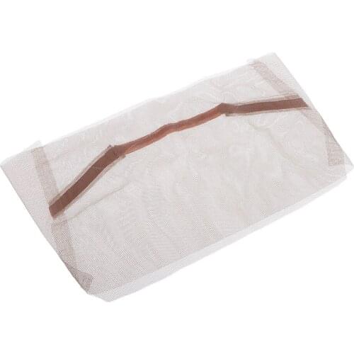 360 Lace Front Wig Caps for Making Lace Wigs with Adjustable Straps Brown Mesh Hair Net for Long Hair Women