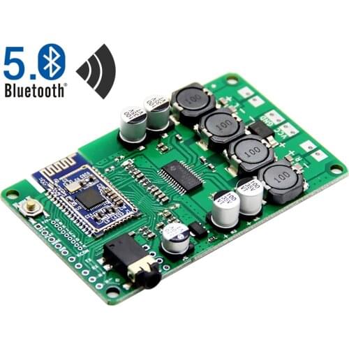 AIYIMA Bluetooth 5.0 Power Amplifier Audio Board 15Wx2 Sound Amp Support AUX Input Speaker Sound Amplifier For Home Theater DIY